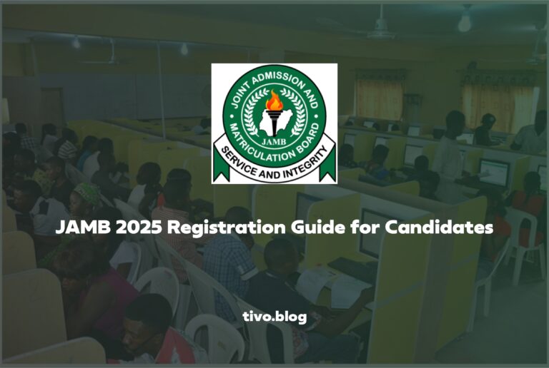 JAMB 2026 Registration Guide for Candidates