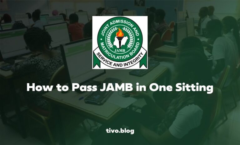 How to Pass JAMB